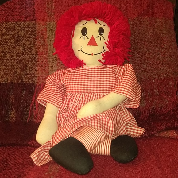 Vintage Rag doll (Raggedy Ann) - Picture 2 of 4